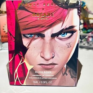 RARE & SOLD OUT Arcane x Fenty Beauty Gloss Bomb in REBEL RAIS’R Vi